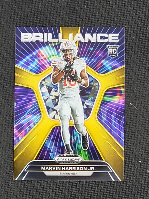 Marvin Harrison Jr. Brilliance 2/10   2024 Prizm Draft Picks#BR-MHJ