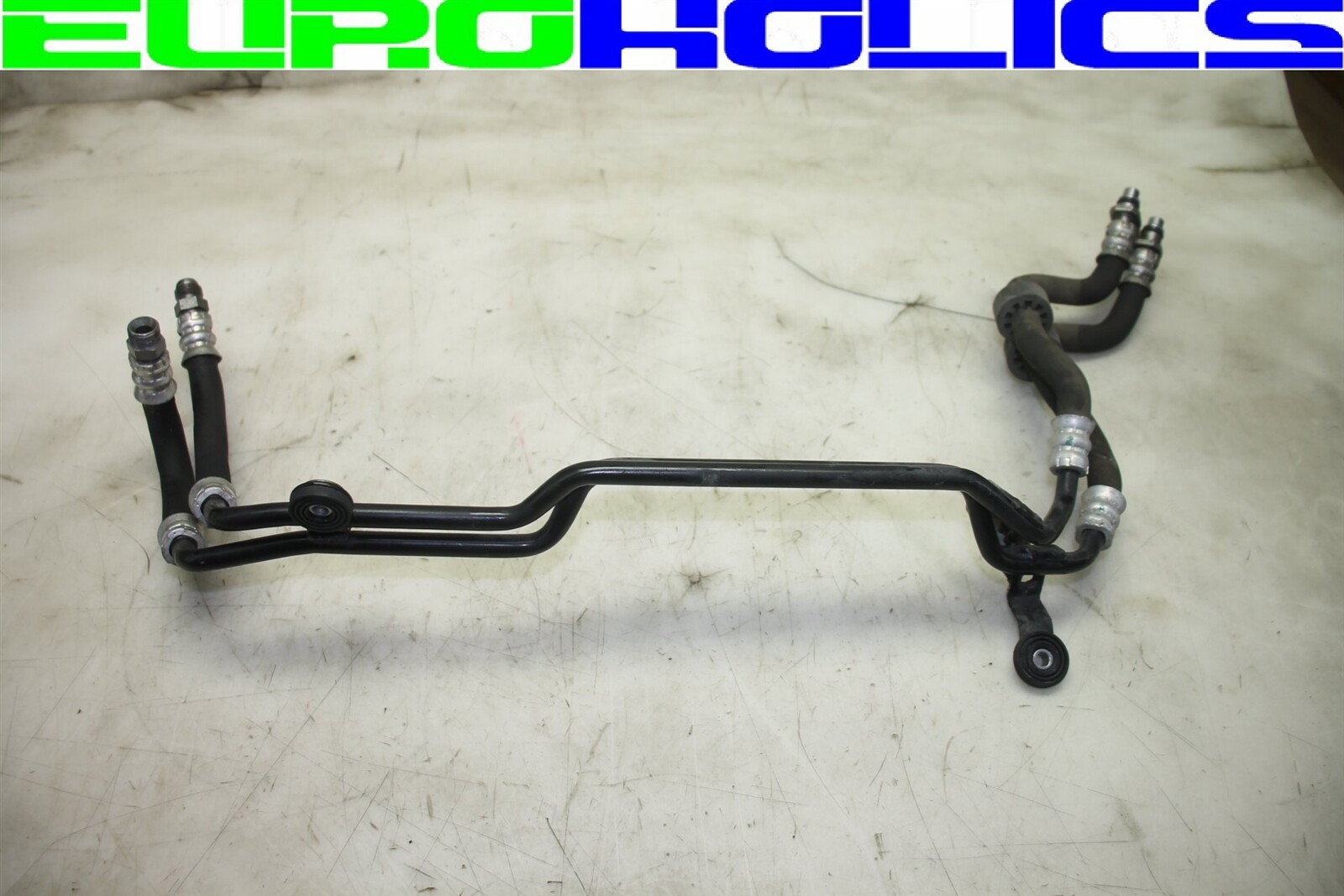 Bentley Continental Flying Spur 06-12 Transmission Oil Cooler Line Inlet Outlet