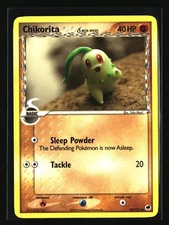 Pokemon CHIKORITA DELTA SPECIES 44/101 (2006 Dragon Frontiers) LP/NM