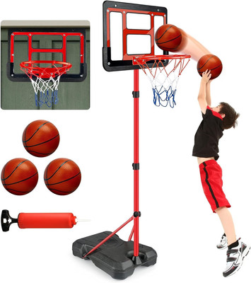 Boys Toy Gifts for 3 4 5 6 7 8 Years Old, Kids Basketball Hoop Adjustable Hei...