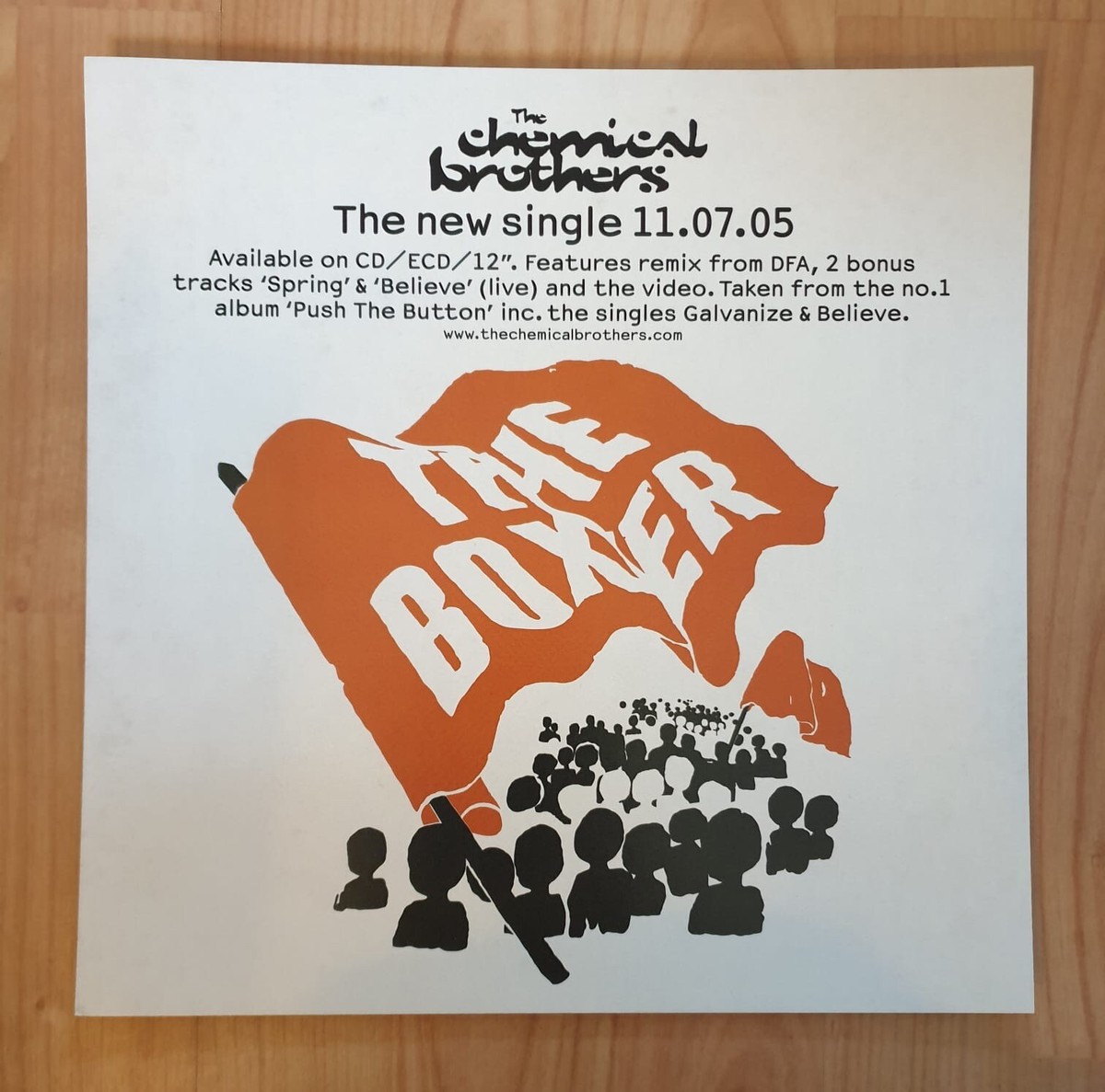 ケミカルブラザーズ プロモーションポスター The Chemical Brothers Promo Poster Ultra Rare | eBay
