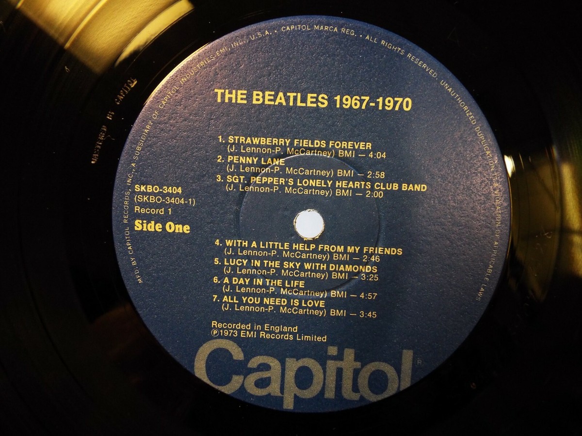 THE BEATLES 1967-1970 2XLP VINYL ALBUM | eBay