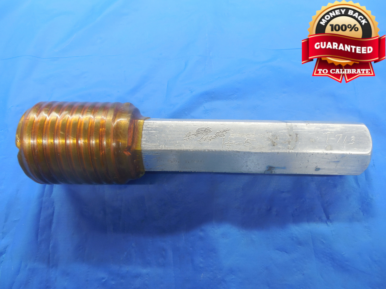 1 1/2 5 NA STUB ACME THREAD PLUG GAGE 1.5 5.0 GO ONLY P.D. = 1.4900 ...