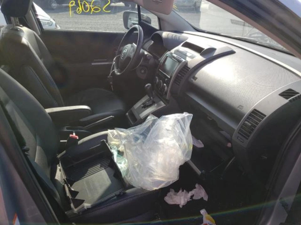 Mazda 5 2010 cinturón de seguridad delantero pasajero retractor negro OEM 09-17 Foto 3 de 3