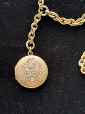 Antique Watch Chain / Fob / Locket