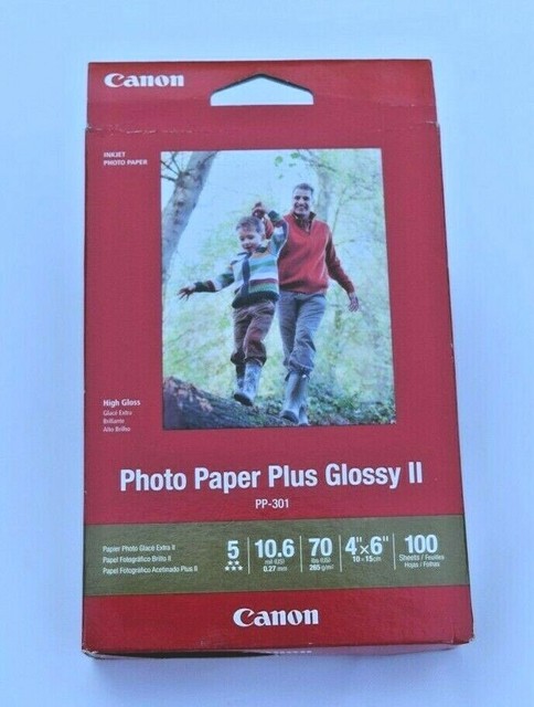 canon photo paper glossy 4x6 100 sheets