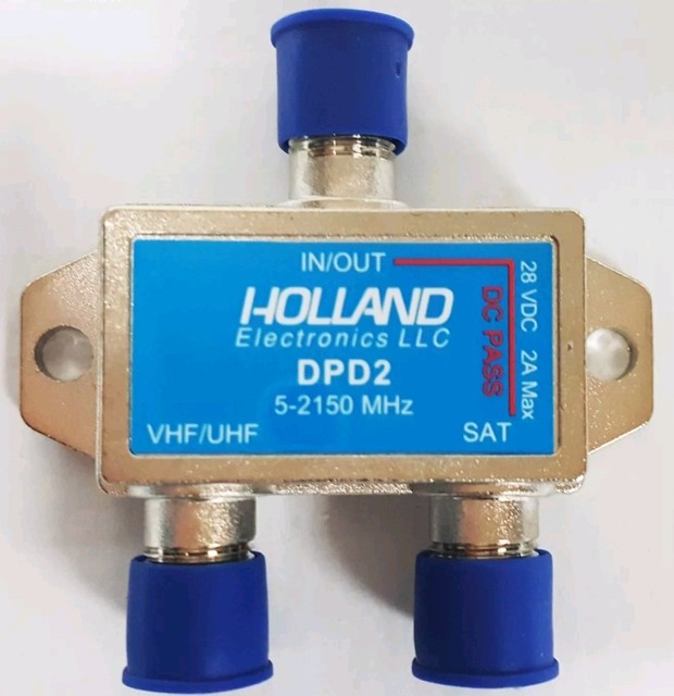 Holland Diplexer Splitter DPD2 Satellite FTA Dish TV eBay