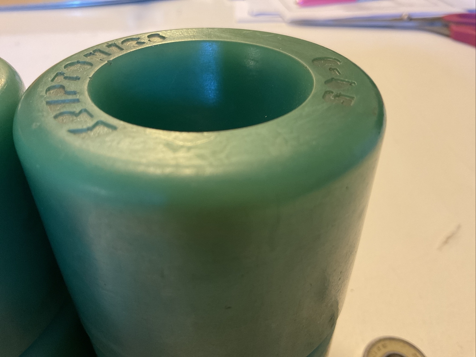 OG vintage 70’s green C65 Kryptonics skateboard wheels Kryptonic bearingsNOS eBay