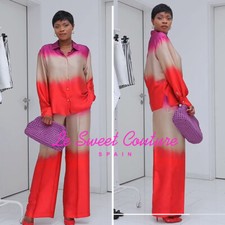 ZARA WOMAN NWT SS23 MULTICOLORED TIE DYE PRINT PANTS ALL SIZES 7927/485