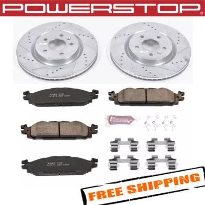 Power Stop K5583 1-Click Z23 Evolution Sport Brake Kit for 11-19 Ford Explorer