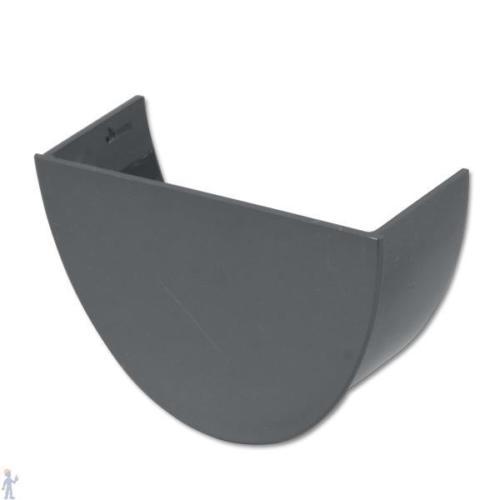 Floplast Guttering REX2GR 170mm Xtraflo System - Internal Stopend - Grey