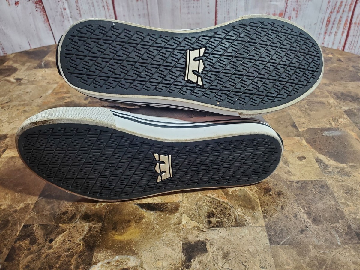 Supra Shoes Women's Size 5 Muska 001 Silver High Tops Skate