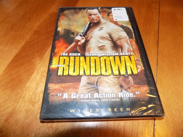 THE RUNDOWN WIDESCREEN The Rock Seann William Scott Action Classic DVD