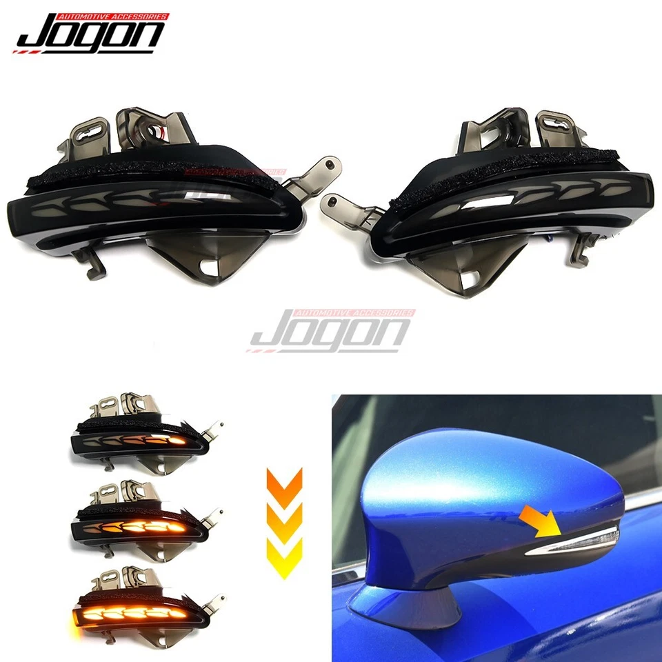 Luz de señal de giro de espejo dinámico LED para Lexus RC300h RC350 RC F Sport 2015-2018 Foto 2 de 4