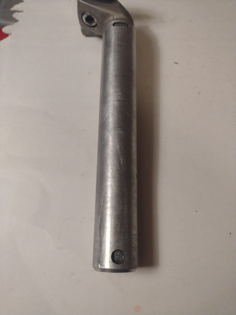 Tige De Selle Vintage Sugino SR-K – 27,2mm X 200mm, Argent, Réglable