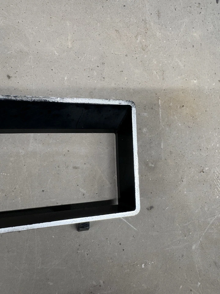 Pontiac GTO 1969 LeMans control de calefacción bisel tablero moldura Tempest carcasa Foto 4 de 4