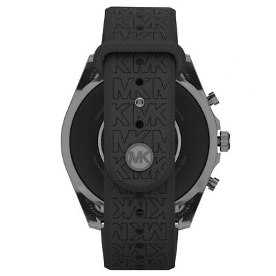 MICHAEL KORS BRADSHAW MKT5154 Silicone Black Smartwatch Men's