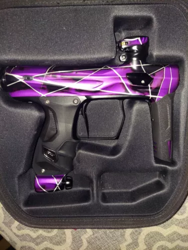 Sp Shocker Amp paintball Gun Marker, ARC Anodized. Never saw a field. 