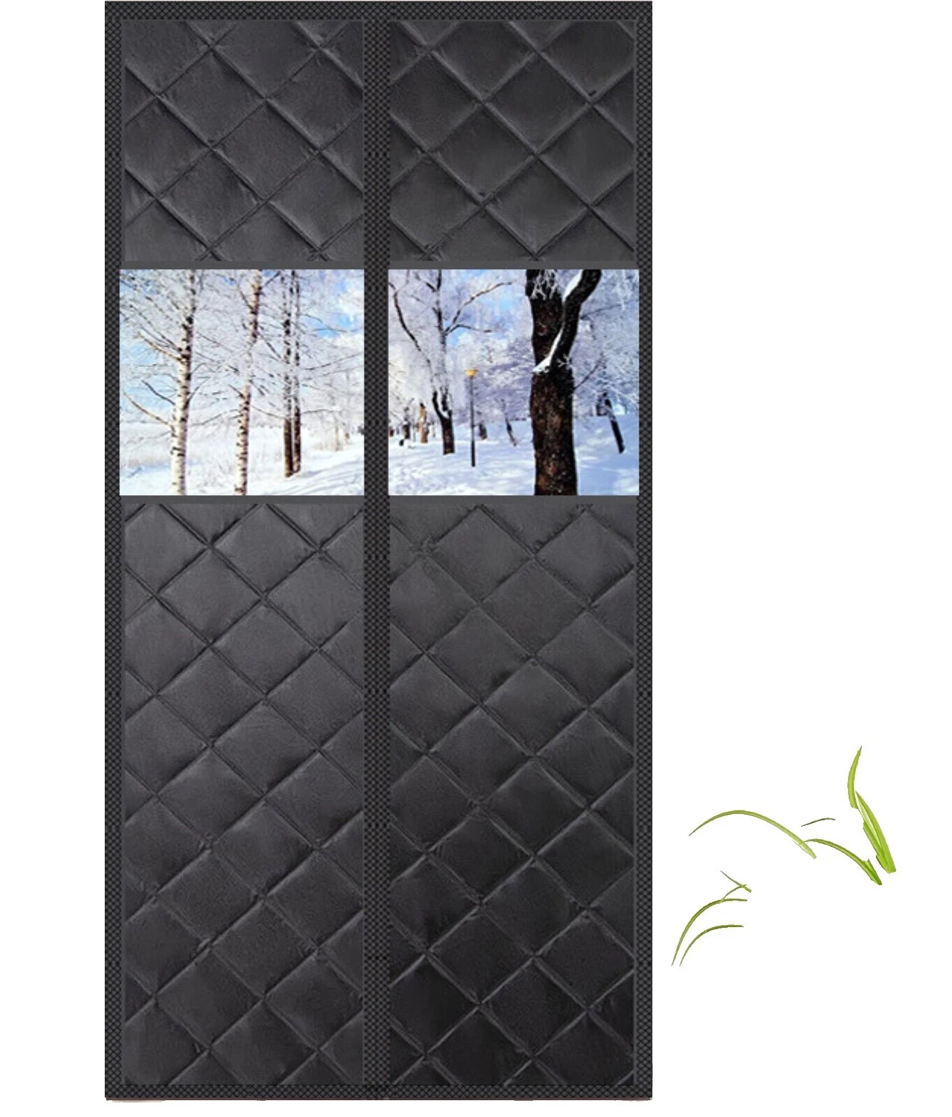 Pantallas de Ventana Hogar Negro