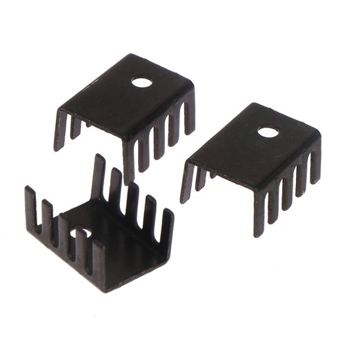 10pcs TO-220 Aluminum Profile 7805 Heatsink 781 Radiator Heat Sink 19*15*10M _ou - Bild 8 von 12