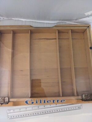Vintage 1950s Gillette Razor Razors Advertising Store
