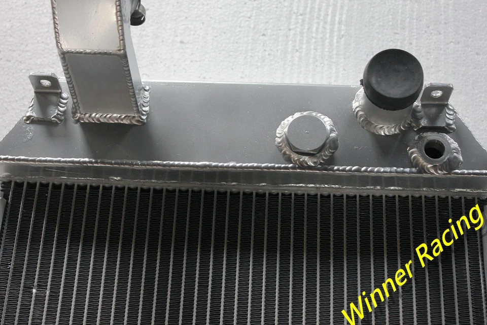 For Morgan Plus Four / +4 2.1L 1964-1968 1965 1966 67 MT Aluminum Radiator - Image 4 of 4