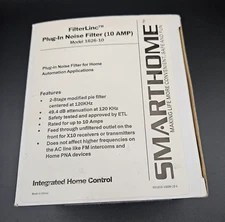Smarthome FilterLinc Plug In Noise Filter Model 1626-10 10 AMP NEW