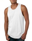 5 PACK OF Next Level Men's Cotton Crew Neck Sleeveless Tank Top - 3633 ...