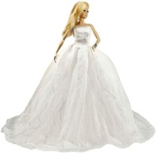 Peregrine White Princess Sweetheart Chapel Train Tulle Wedding Dress with Lace