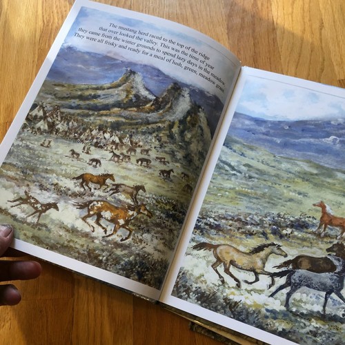 CHILDS CHILDREN BOOKS BOOK MUSTANG PONY BARBARA KNIGHT HORSE Hard - Picture 10 of 12
