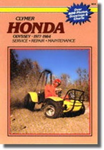 CLYMER REPAIR MANUAL M316 - Honda Odyssey FL250 1977 - 1984 | eBay