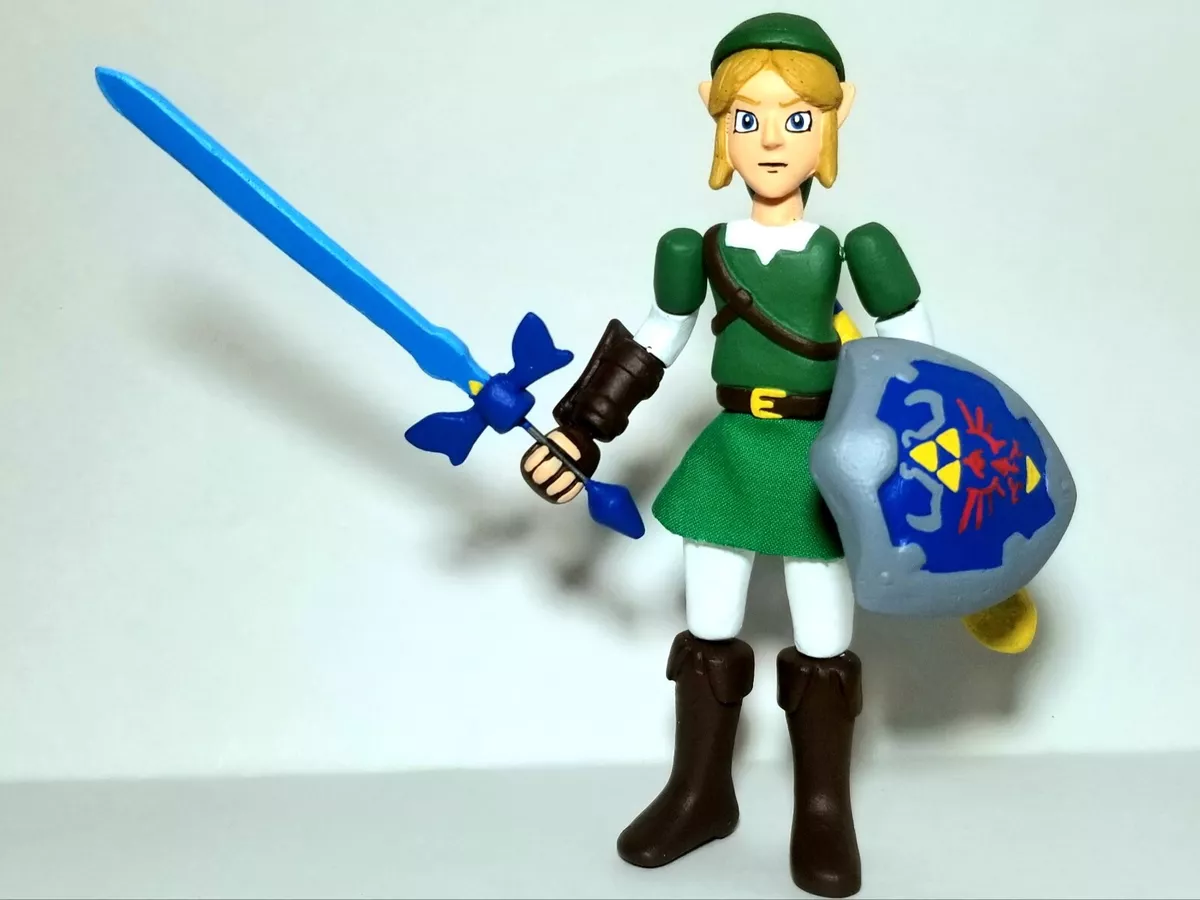 Legend Of Zelda Ocarina Of Time Hero Of Time Link Custom Handmade Resin