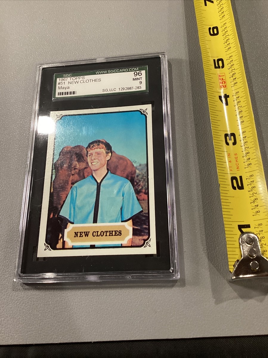 1967 Topps Maya #51 New Clothes SGC 96 Mint 9 Card | eBay