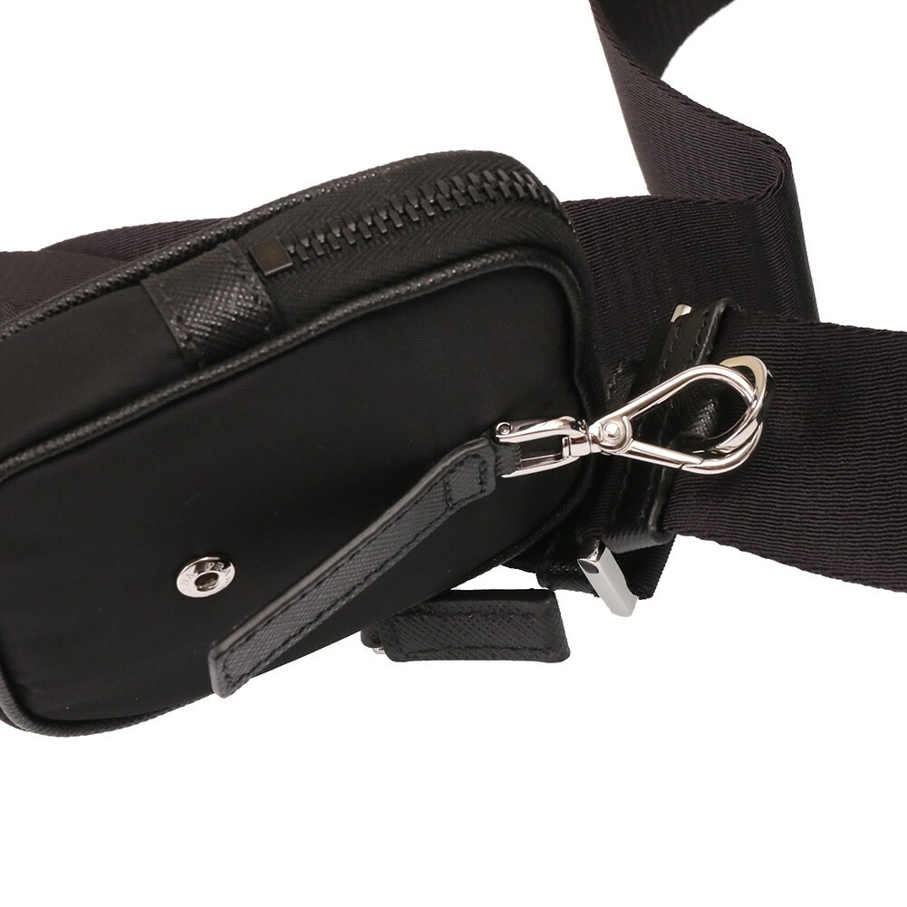 PRADA Shoulder Bag Men Women Nylon with Pouch 2VD034 2DMH PRADA Shoulder Bag Men Women Nylon with Pouch 2VD034 2DMH