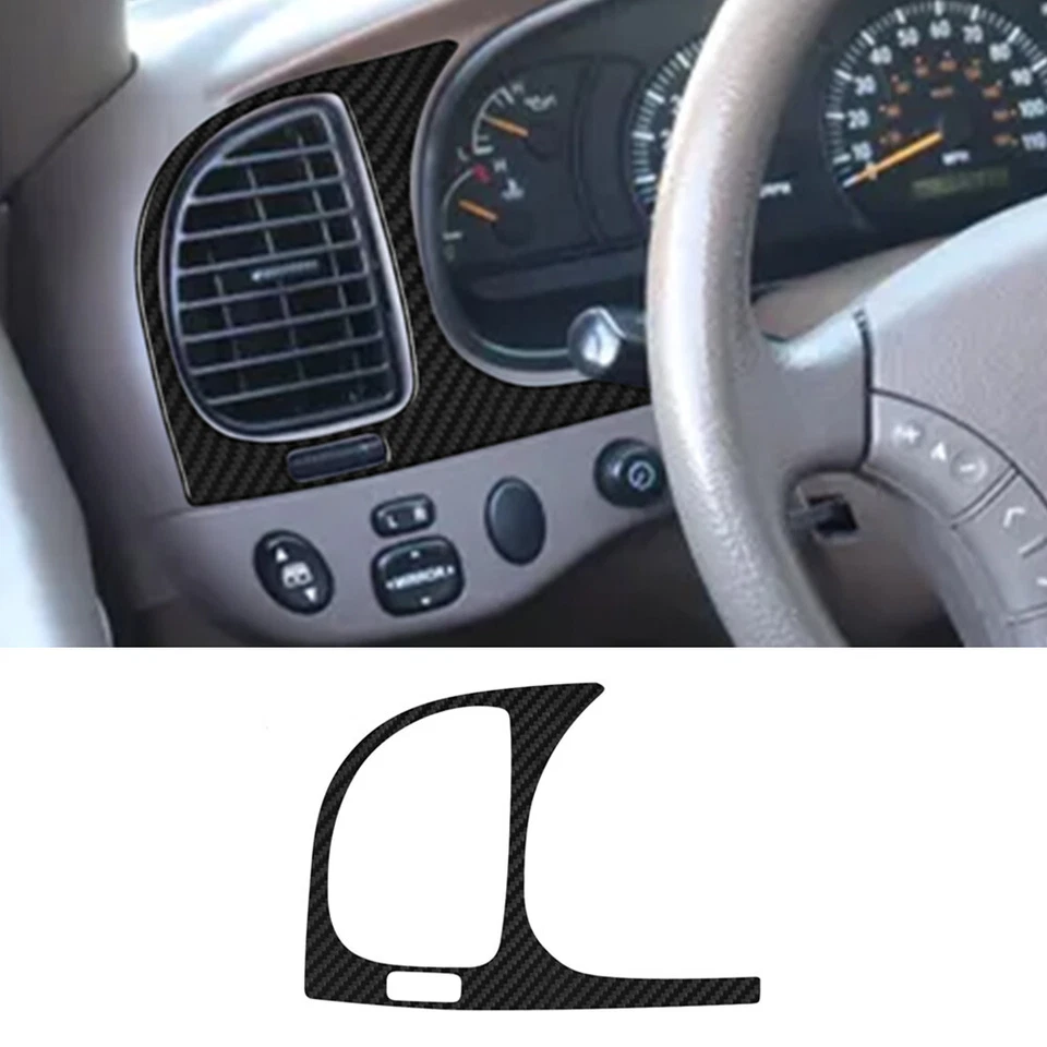 32X Carbon Fiber Interior Full Set Trim Kit For Toyota Tundra Double Cab 2004-06 Foto 4 de 4