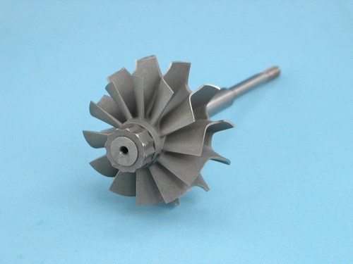 Eje de rueda de turbina turbo Mitsubishi TD04L-13T 13G 10T 12T 14T 49177-30300 - Imagen 2 de 2