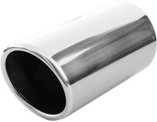 Auspuffblende Endrohr Edelstahl Universal Für Audi TT A1 A2 A3 A4 A5 A6 Q3 Q5 Q7