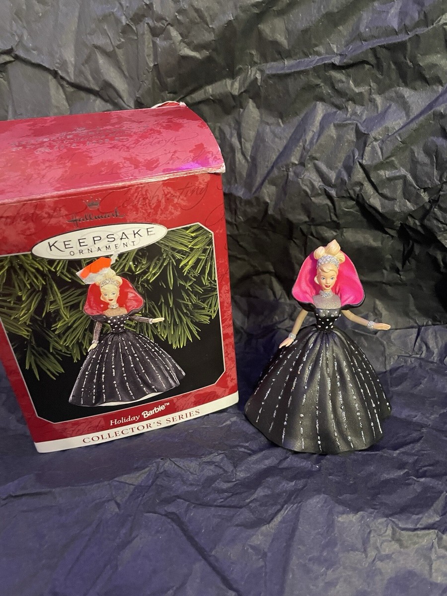 HALLMARK Keepsake 1998 HOLIDAY BARBIE DOLL #6 in Series CHRISTMAS