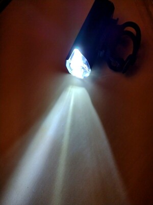 Bicycle Bike Headlamp Bright Cree Brand New CREE LED LIGHT High Low Flash Modes