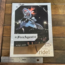 2007 Free Agent BMX Bikes Catalog Brochure Limo Old School BMX Owners 07 FA
