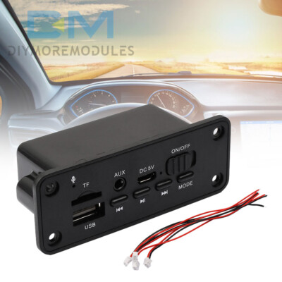 Audio Amplifier Decoder Board Audio Module USB TF Radio Bluetooth Car MP3 Player