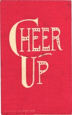 Cheer Up Red Postcard Postcard