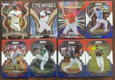 2023 panini baseball prizm Insert Parallel lot Of 8