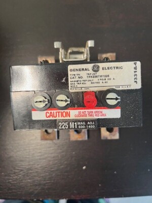 GE 225AMP Circuit Breaker Trip Unit TFK236TM1225 Model 4 600VAC Adjustable NEW