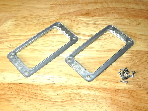 Gretsch 1966 Silver Filterton Pickup Rings
