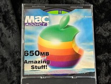 Mac Addict 1 Apple Macintosh Magazine Premiere Issue The Tropico CD Media