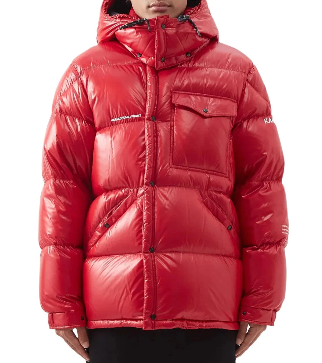 MONCLER GENIUS 7 MONCLER FRGMT HIROSHI FUJIWARA Anthemium Jacket Red Size 2  NEW