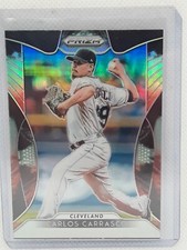 Carlos Carrasco 2019 Panini Prizm Baseball - COSMIC HAZE #147 Cleveland Indians