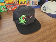 Rare Vintage 1995 Budweiser Frog Hat Snapback AMERICAN NEEDLE ANHEUSER BUSCH NEW