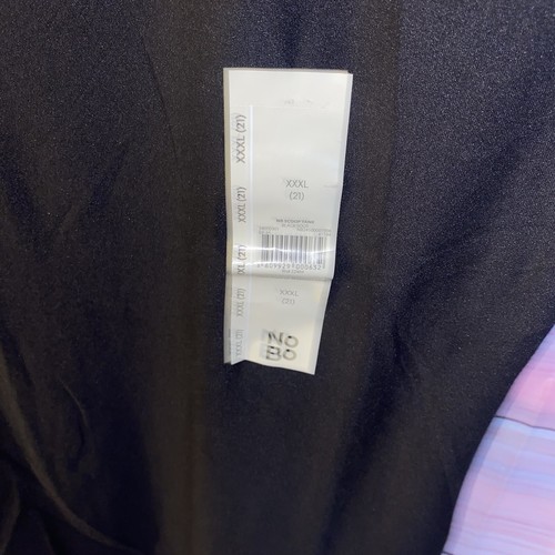 NoBo No Boundaries NB Scoop Tank Top Shirt Spaghetti XXXL (21) Black Soot Strap - Picture 4 of 11